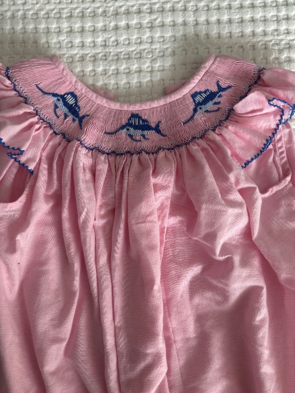 Girls smocked summer dress!